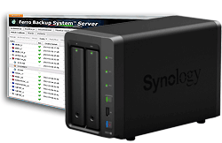 Programa Ferro Backup System en servidor NAS Synology