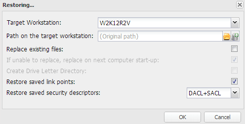 Restoring the Hyper-V virtual machines